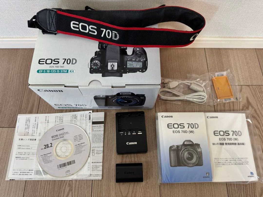 キャノンEOS 70D 一眼レフカメラ EF-S 18-135レンズキット
