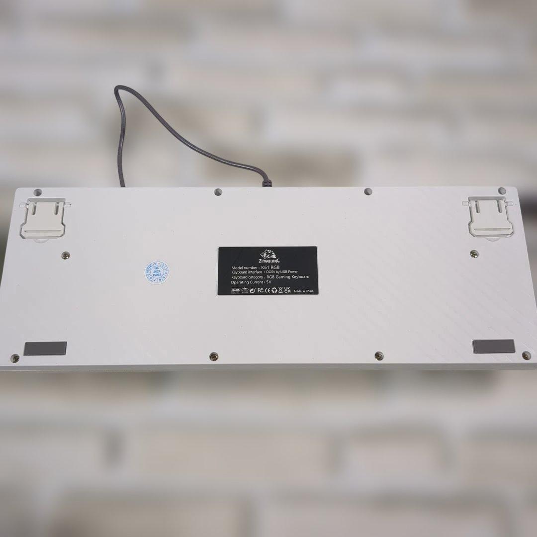 K61 62キー RGBバックライトキーボードセット