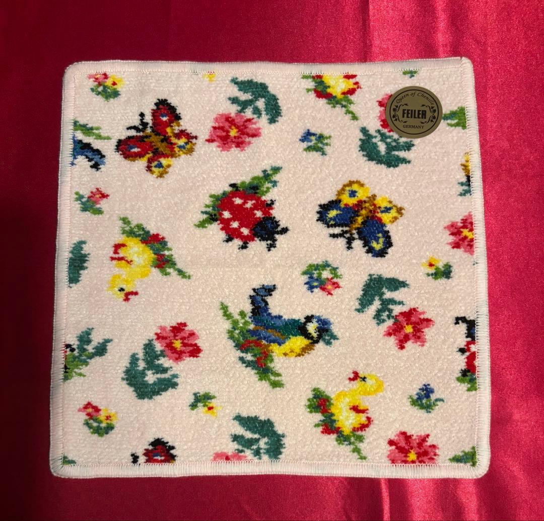 再終お値下げ　まとめ売り　フェイラー　ハンカチタオル　4枚セット　未使用品