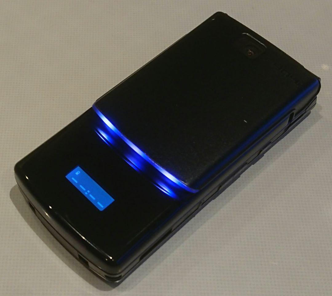 レア 美品 ドコモ F904i ブラック 黒 ガラケー 卓上ホルダ 付属品 多数