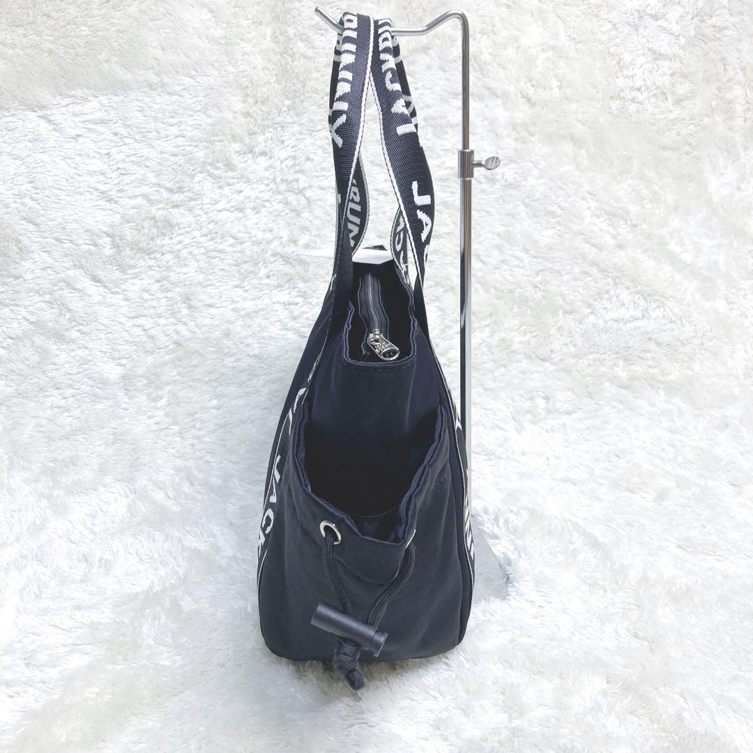 【新品タグ付】ジャックバニー ラウンドバッグ カートバッグ ブラック