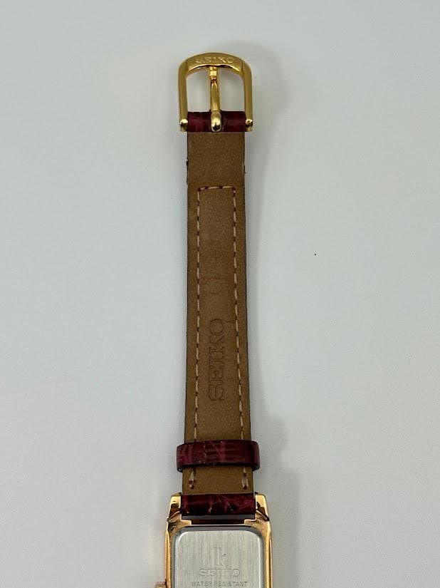 セイコー ルキア ダイヤ6P 1F20-0BX0 レディース腕時計 ゴールド