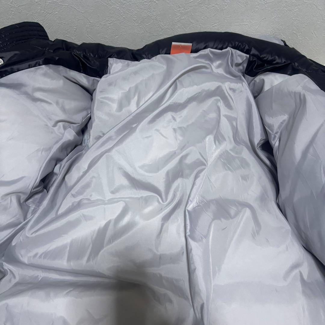 た*ん様 【人気】NIKE ベンチコート L 黒 ダウン 75% フード