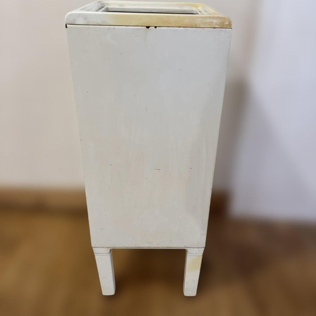 昭和レトロ　ポップ　タイガー　ストライプ　米びつ ライスストッカー