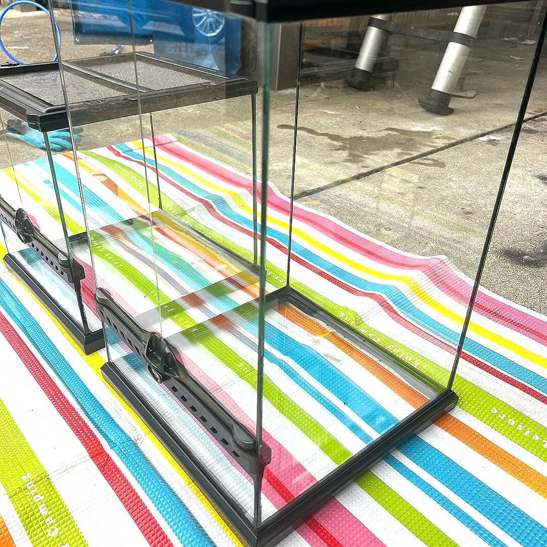 GEX エキゾテラ グラステラリウム 爬虫類ケージ 2点セット