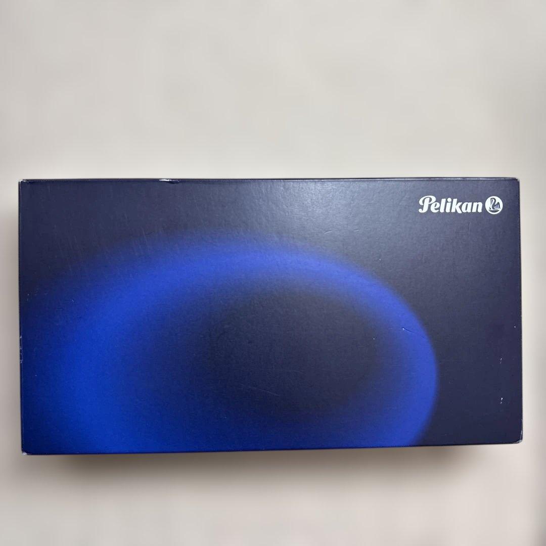 旧型緑縞ペリカンM1000万年筆3Bペン先pf刻印入り pelikan