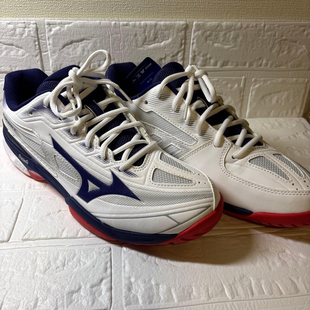 【新品】Mizuno ウェーブエクシード3 OC 27cm ミズノテニスシューズ
