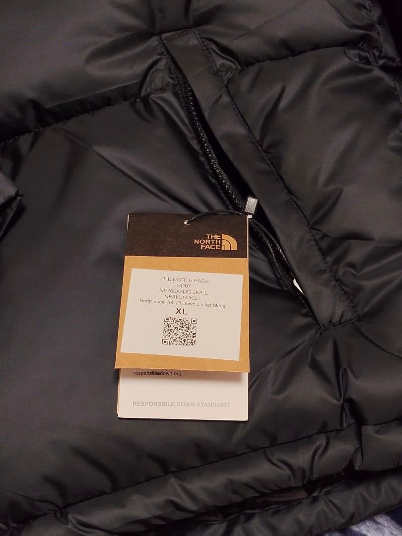 \"\"\"THE NOR TH FACE\"\" ブラック*** ダウンジャケット