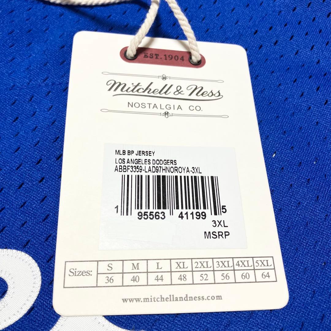 激レア　LAドジャース　野茂英雄　ユニフォーム　バッティングジャージ　16