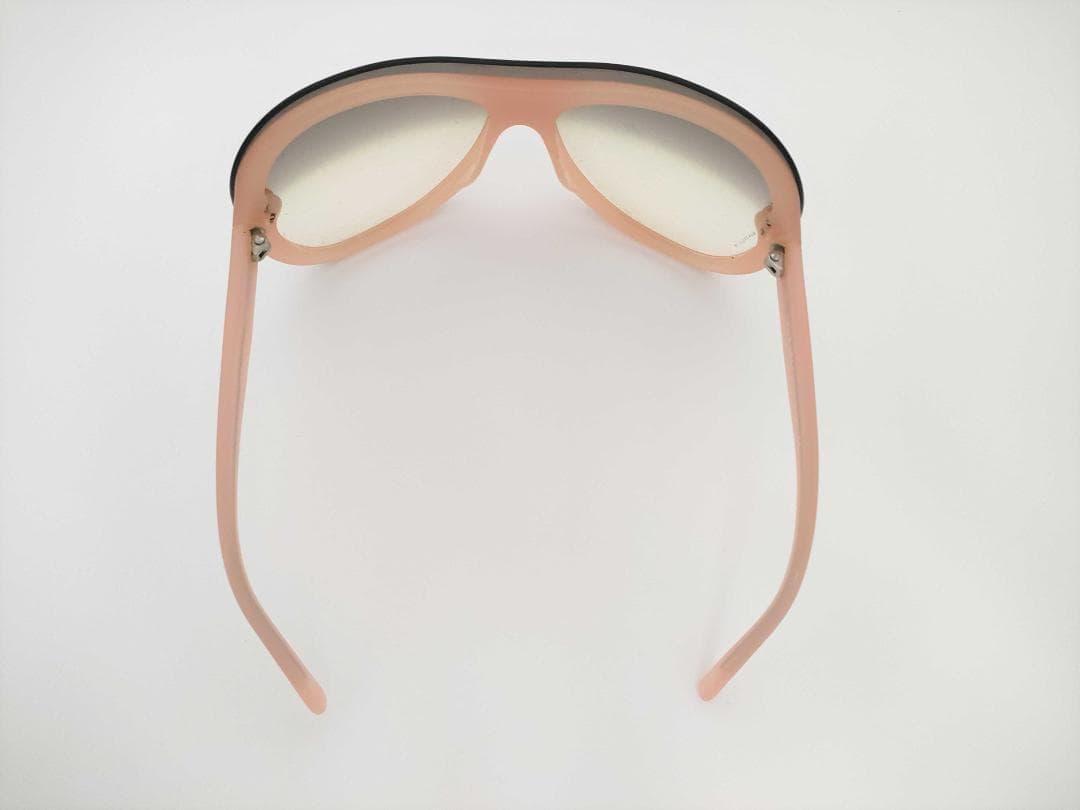 CHANEL ココマーク グレーベージュグラデ シールドサングラス d114