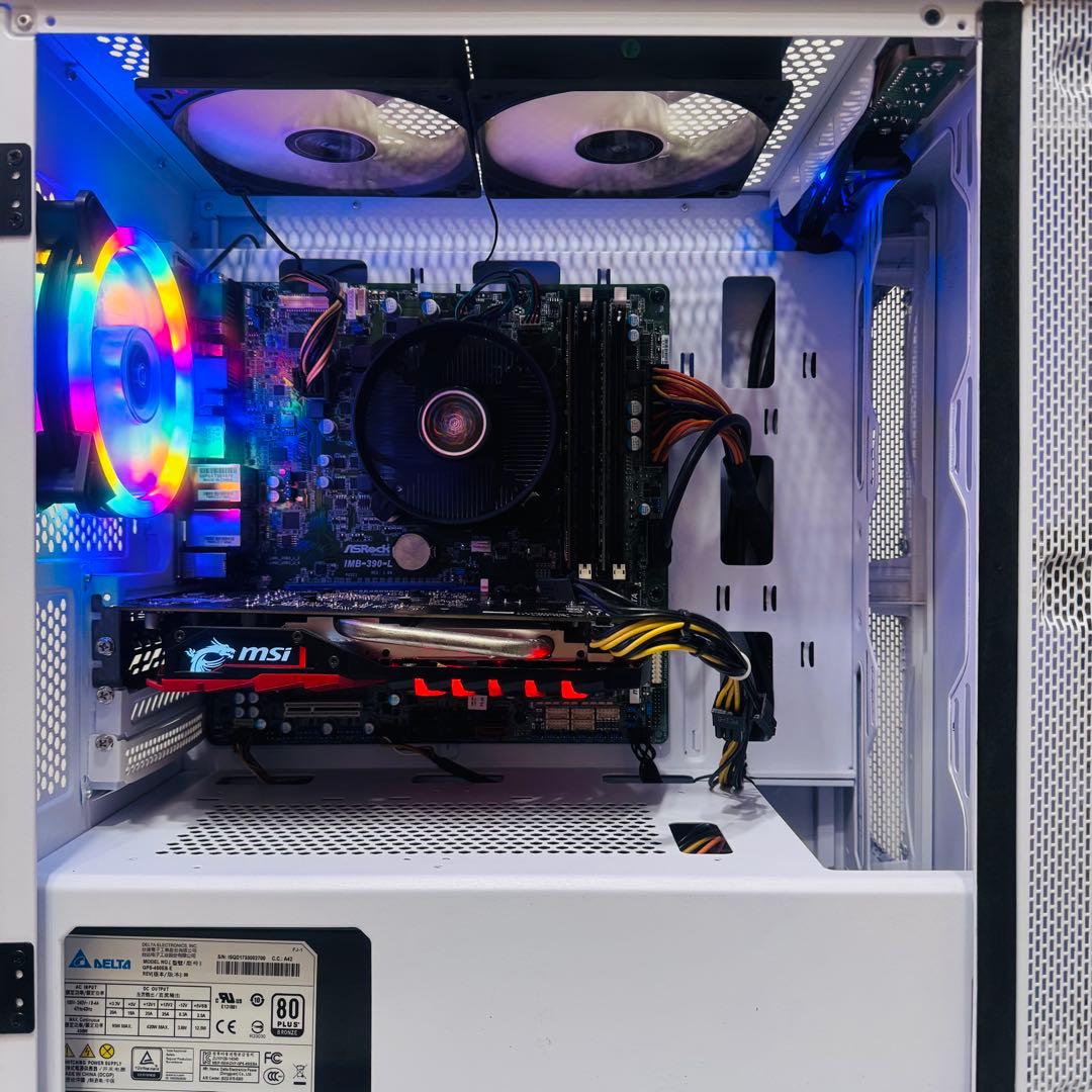 【ゲーミングPC】i5-6500 GTX1050Ti SSD240G HDD1T