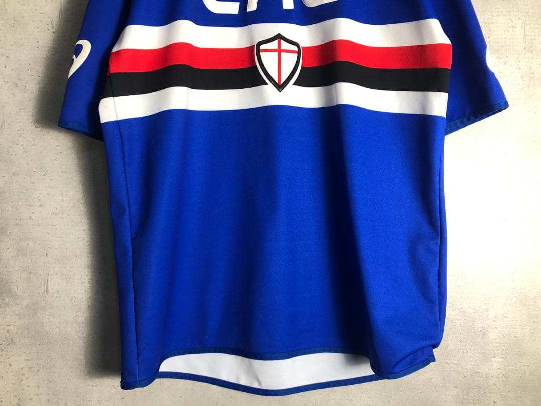 asics サンプドリア 03-04シーズン ユニフォーム 0-56-737