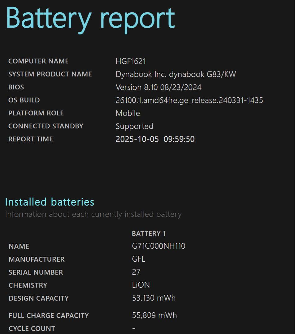 超美品DYNABOOK G83KW i5第12世代 高級超軽型ノートPC