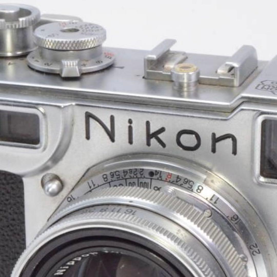 レア品【フィルムカメラ】1954年発売　Nikon ニコン S2 ジャンク
