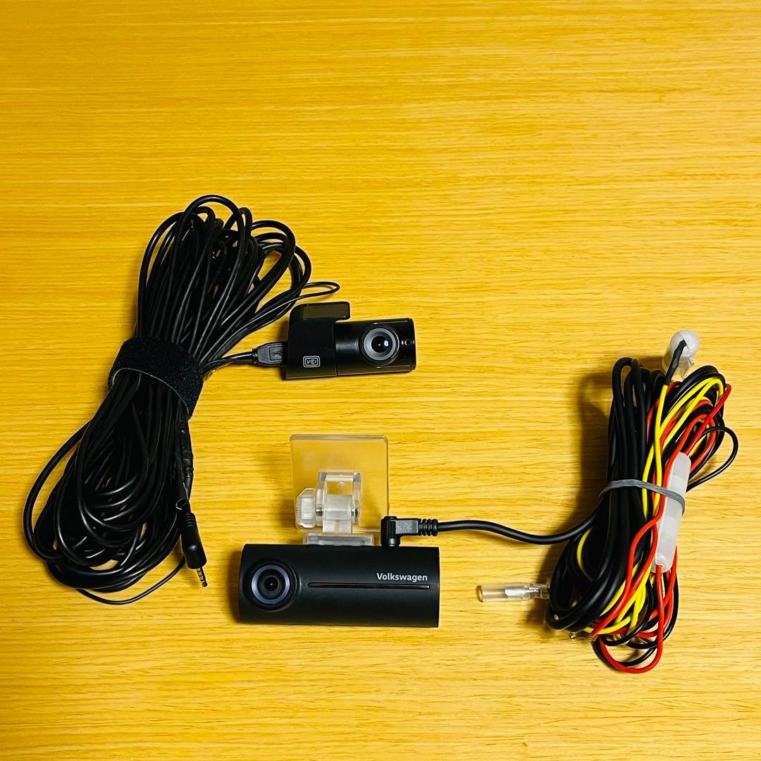【美品・動作品】VW純正 DR-S1-VW・DR-S1-REAR ドラレコ 前後