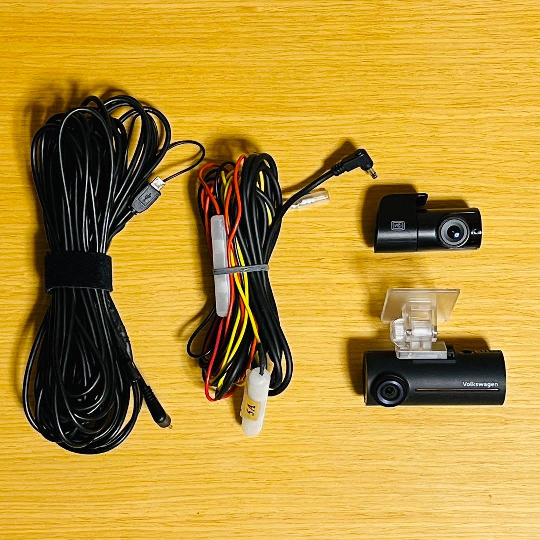 【美品・動作品】VW純正 DR-S1-VW・DR-S1-REAR ドラレコ 前後