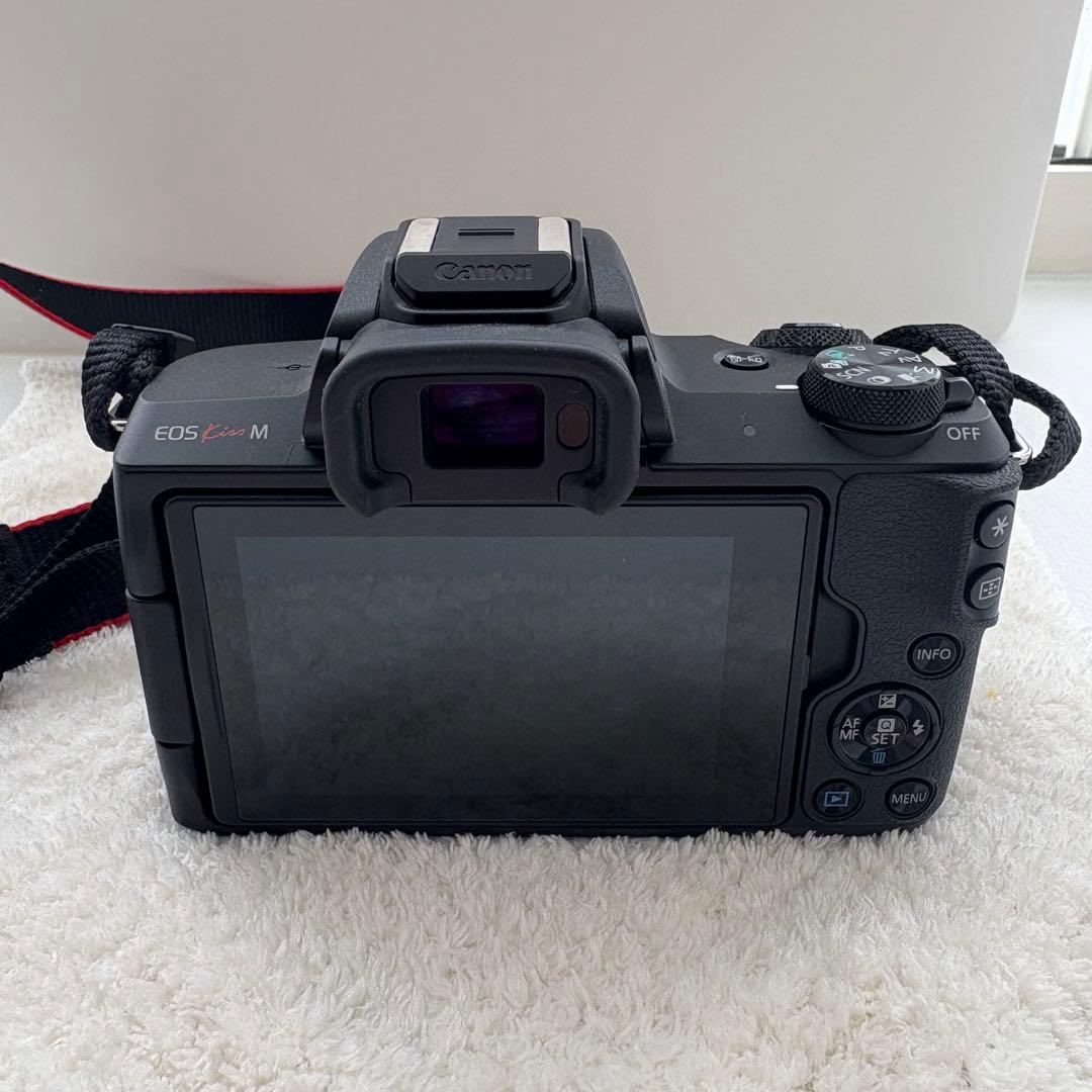 Canon EOS kiss M キャノン ミラーレス 望遠レンズ フルセット