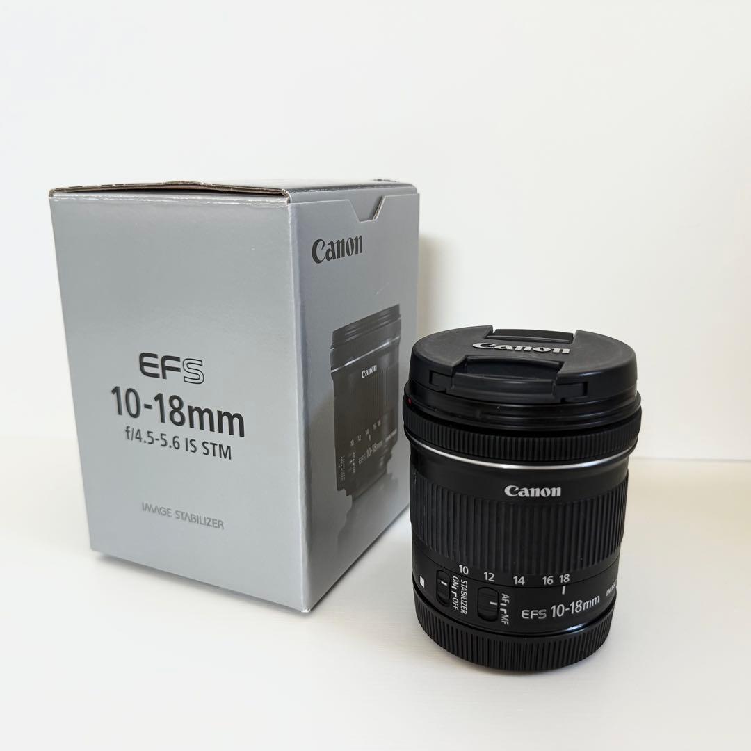 レンズ(ズーム) Canon EFS10-18mm 4.5-5.6 IS STM