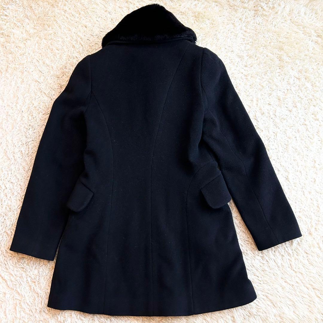 【極美品超希少✨️ヴィヴィアンウエストウッド】 ファーウールコート オーブボタン