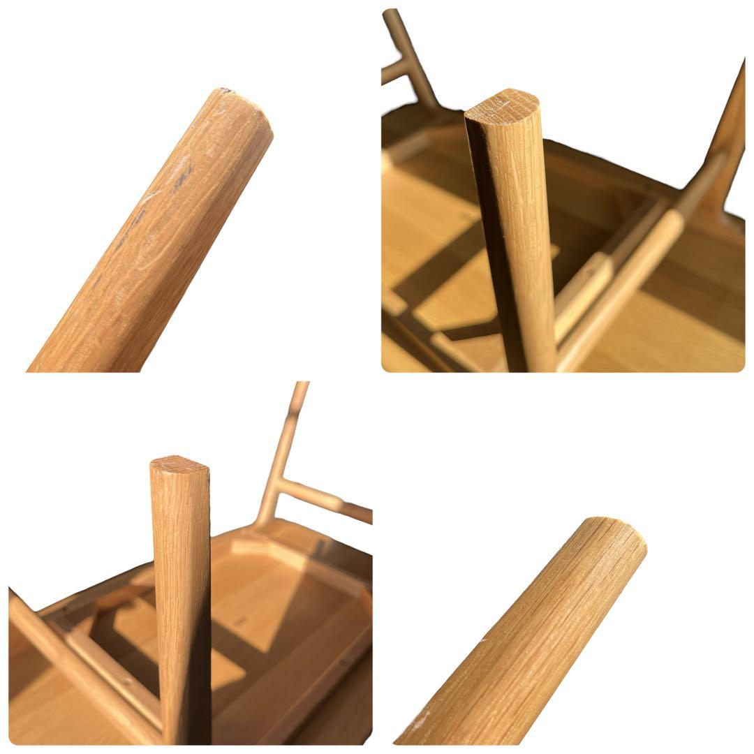 【極美品】IDEE 無印良品 IKI LOW TABLE ローテーブル オーク材