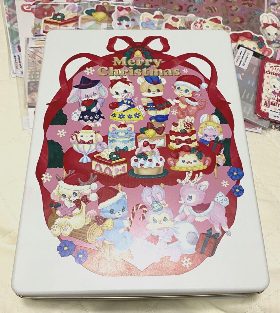 ayyjewelアイジュエル様クリスマスワーク缶 デザペ・メモ・テープセット