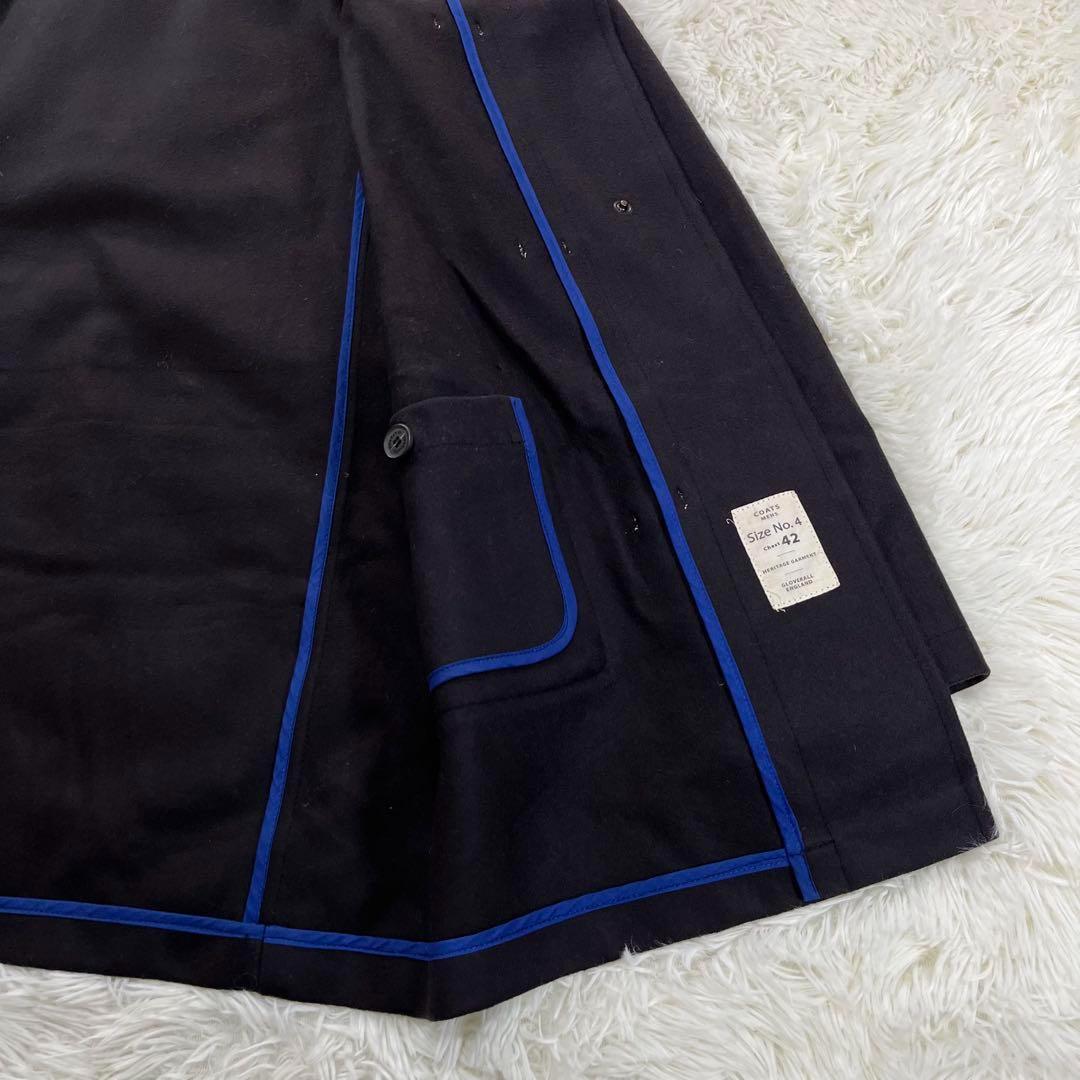 英国製✨ GLOVERALL グローバーオール　ダッフルコート　ブラック　XL