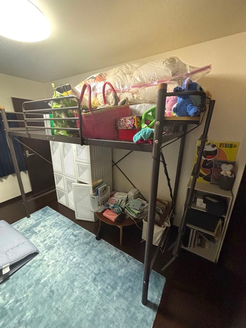 山善 宮付きロフトベッド HML2-1021