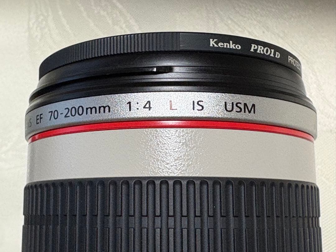超美品Canon EF70-200f/4 L IS USM フィルター他一式付