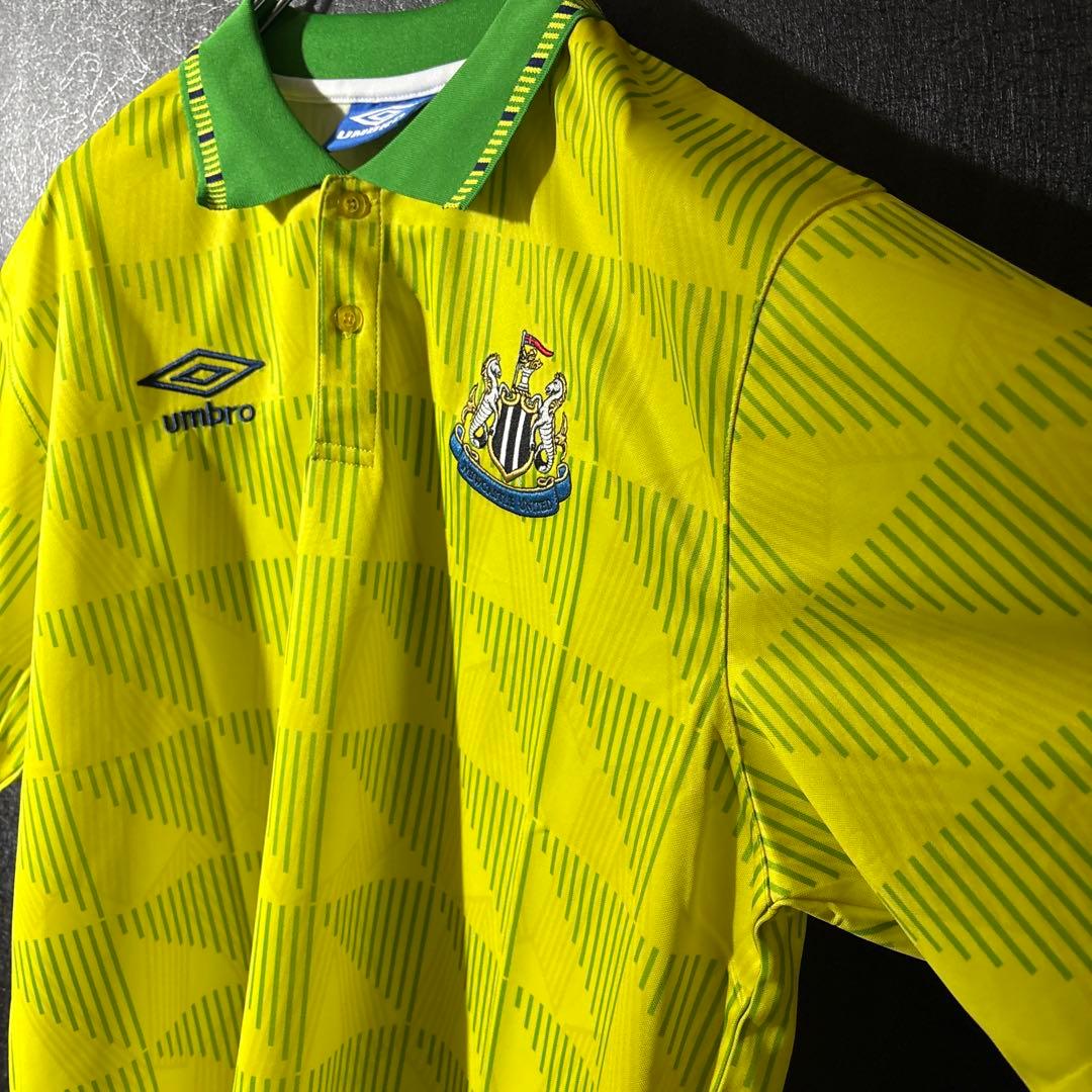 【★ニューカッスル】 umbro 古着 サッカー ユニフォーム 90年 XL