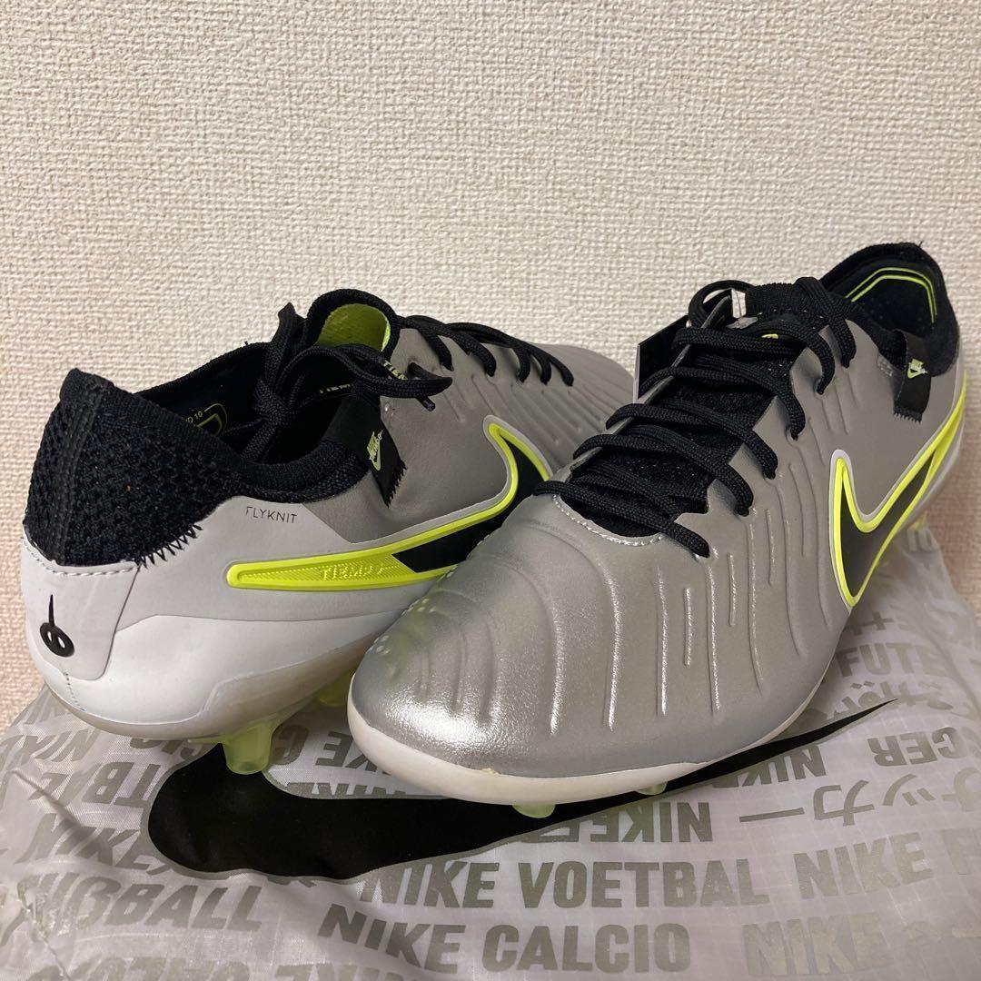 NIKE ティエンポレジェンド10エリート AG-PRO 25.5㎝ 人工芝 銀