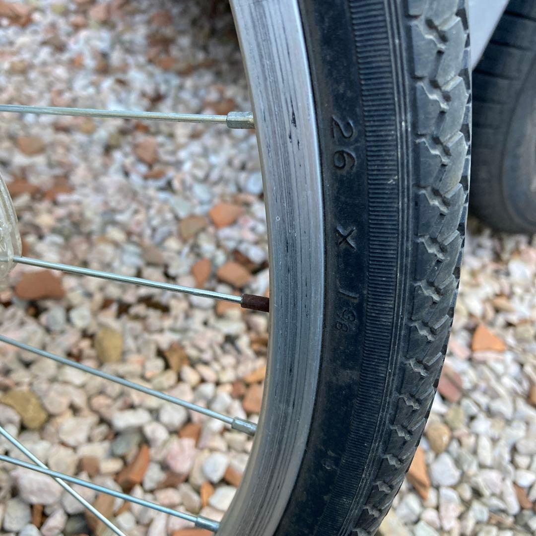 引き取り希望。シティサイクル ブラック バスケット付き