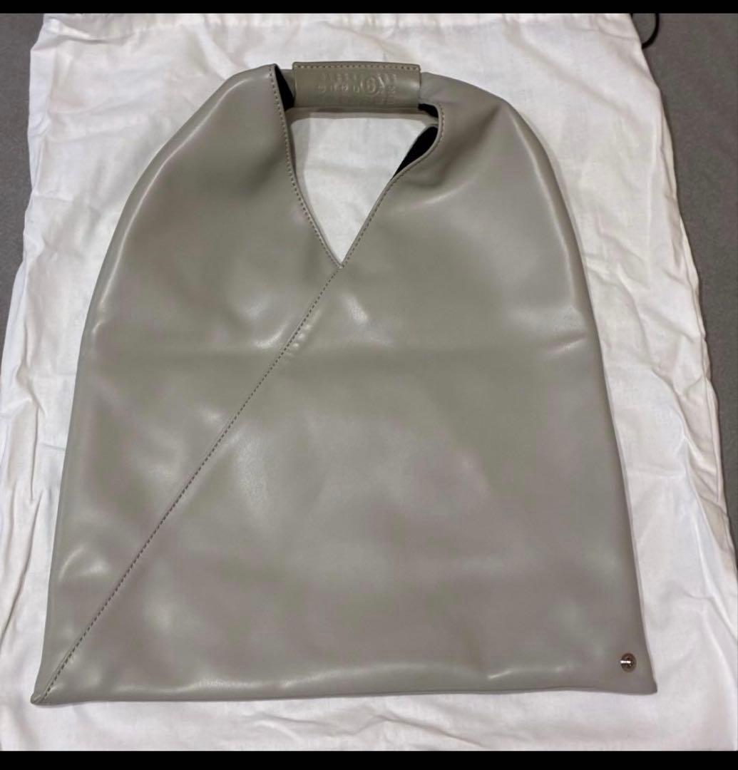 【atsupacaさま】MM6 ジャパニーズバッグ スモール ライトグレー