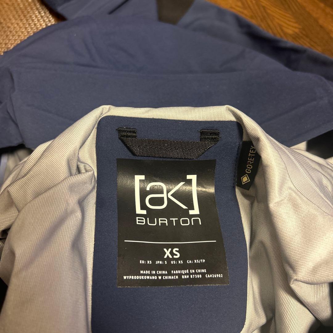 Burton akウェア X S GORE-TEX 3L キミー アノラック