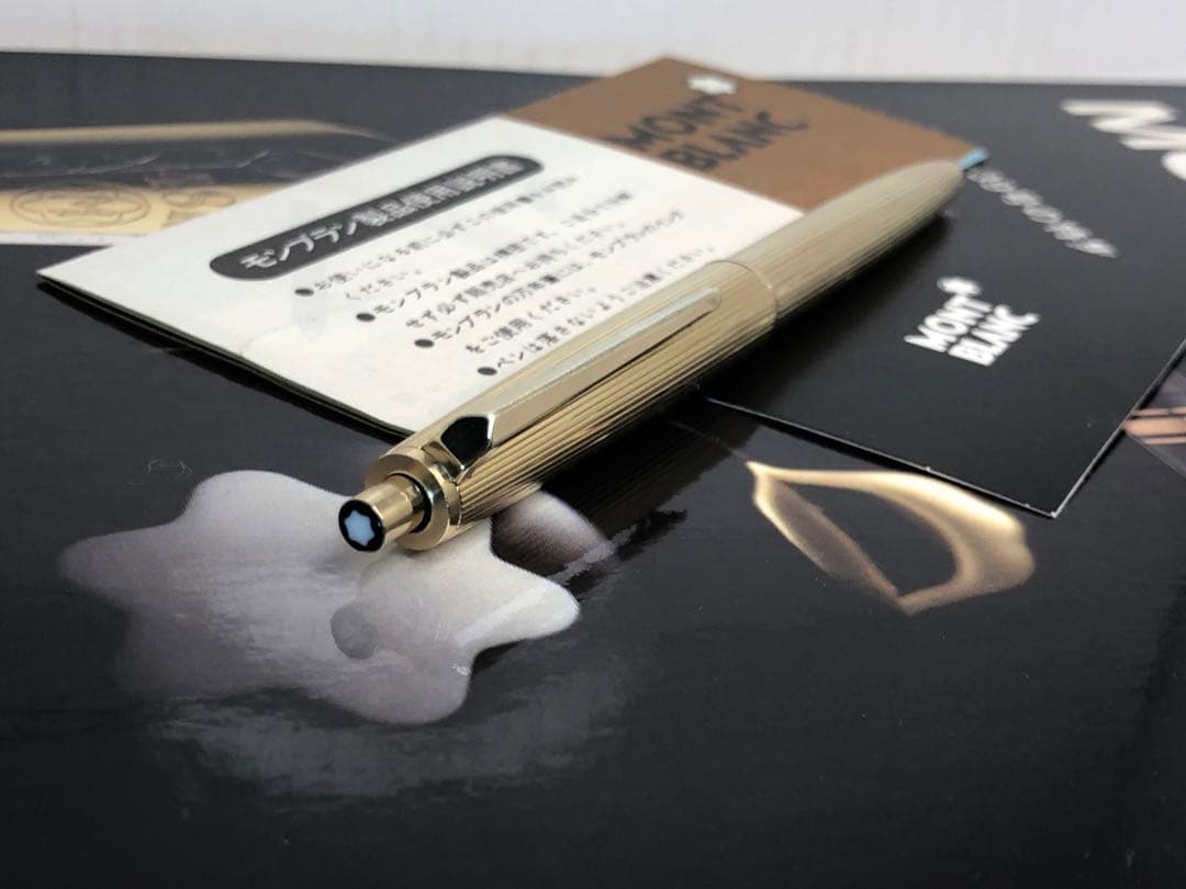 ⭐️モンブラン⭐️金運降臨黄金❗️稀少な総金張り名品最高の形❗️⭐️No1546ペンソル⭐️