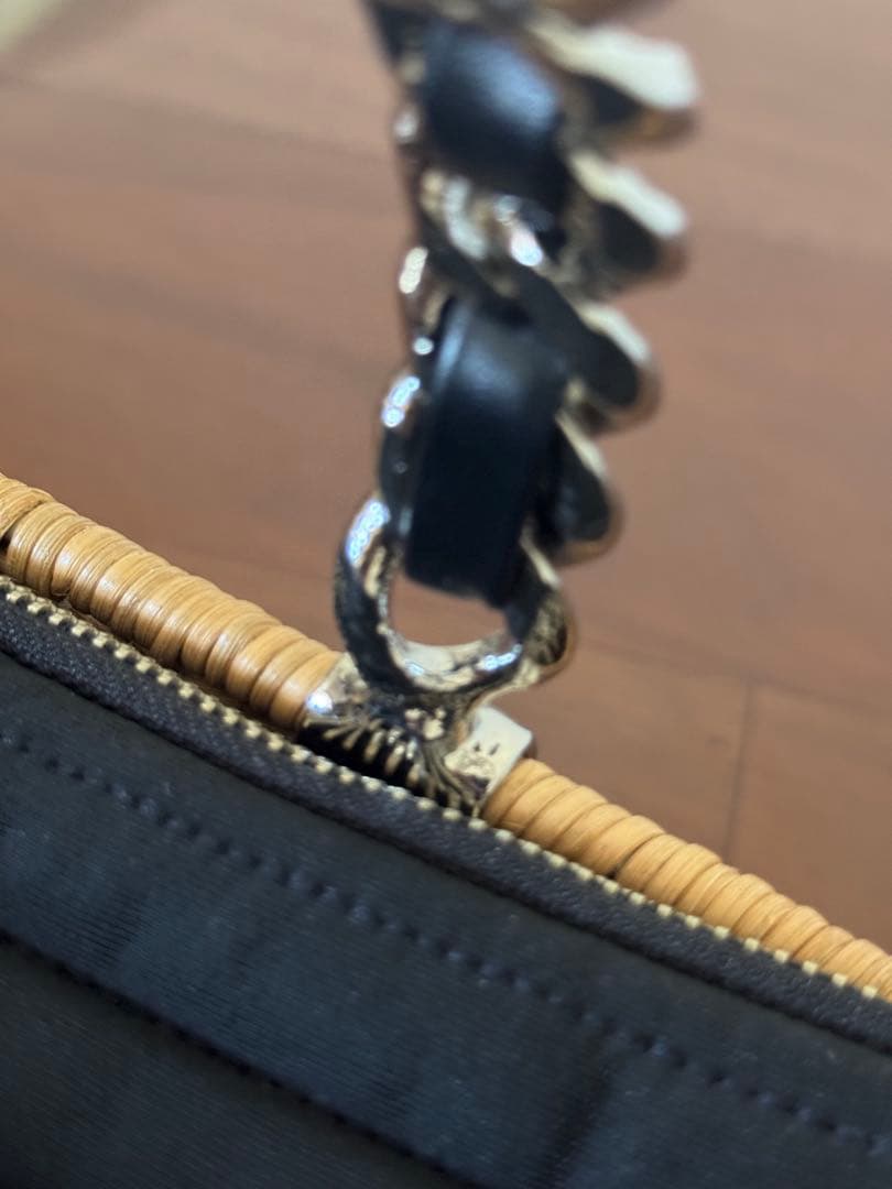 Vaquiaux ピクニックかごバッグインバック付き２点