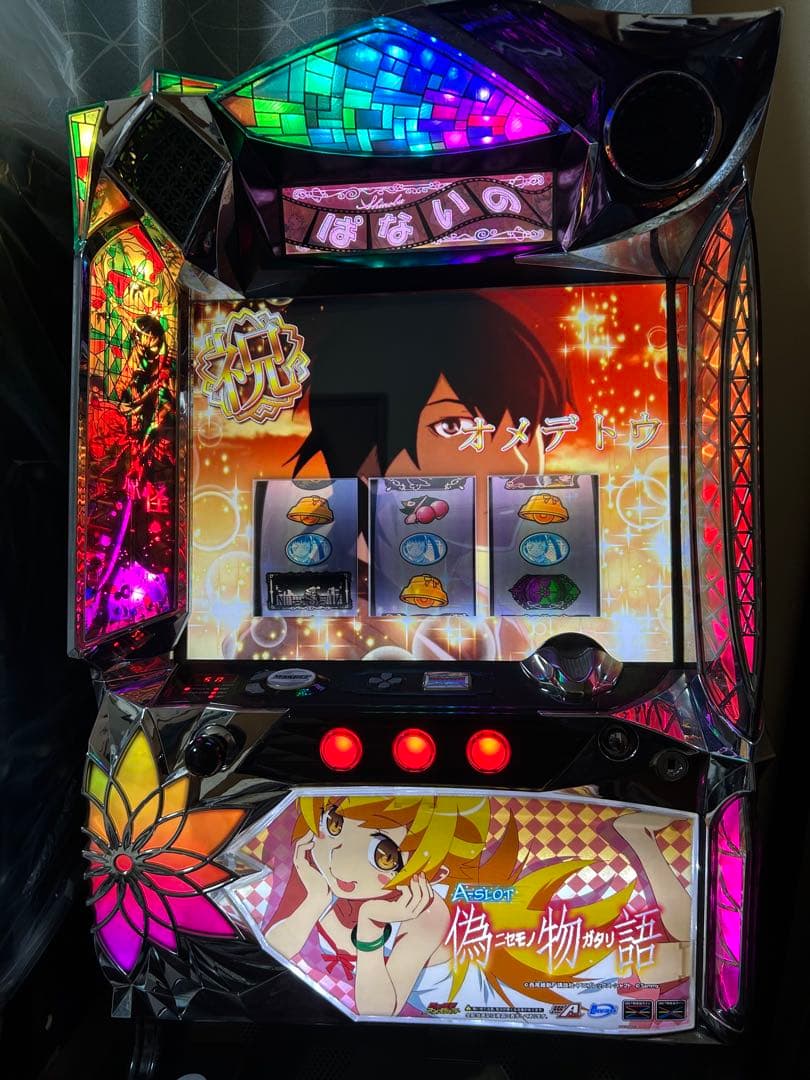 も*も様 サミー　パチスロ　A-SLOT 偽物語　(訳あり品)