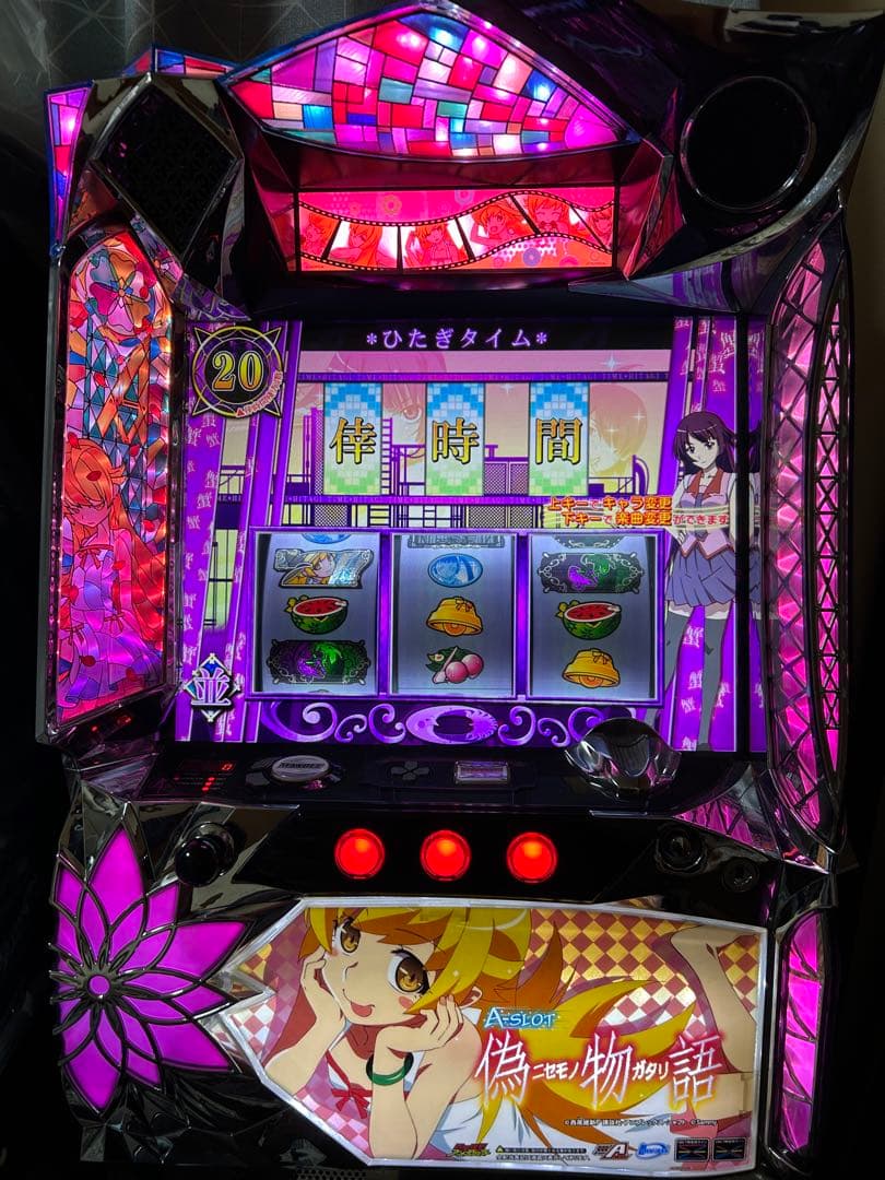 も*も様 サミー　パチスロ　A-SLOT 偽物語　(訳あり品)