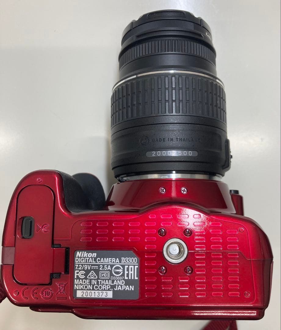 【Nikon】ニコン D3300 ダブルズームキット 赤 デジタル一眼レフカメラ