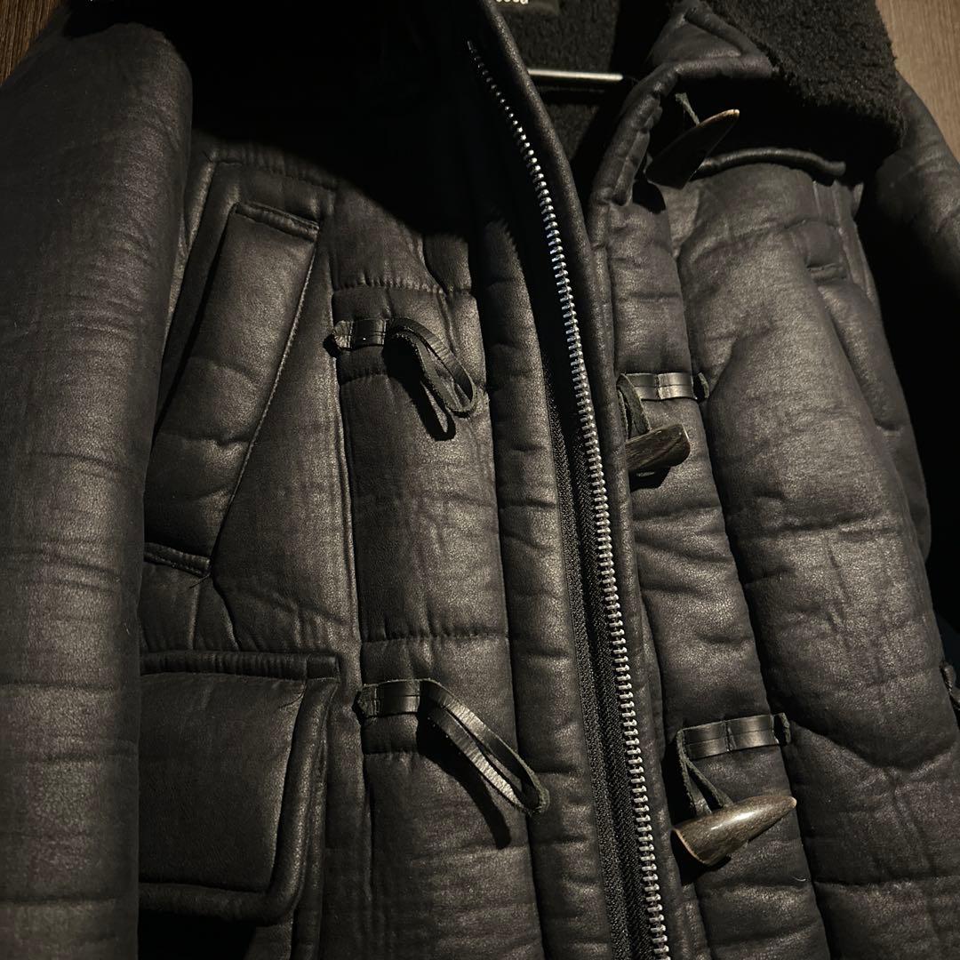 定価7万円✨CABAN de ZUCCa ムートンダッフルコート ブラック M