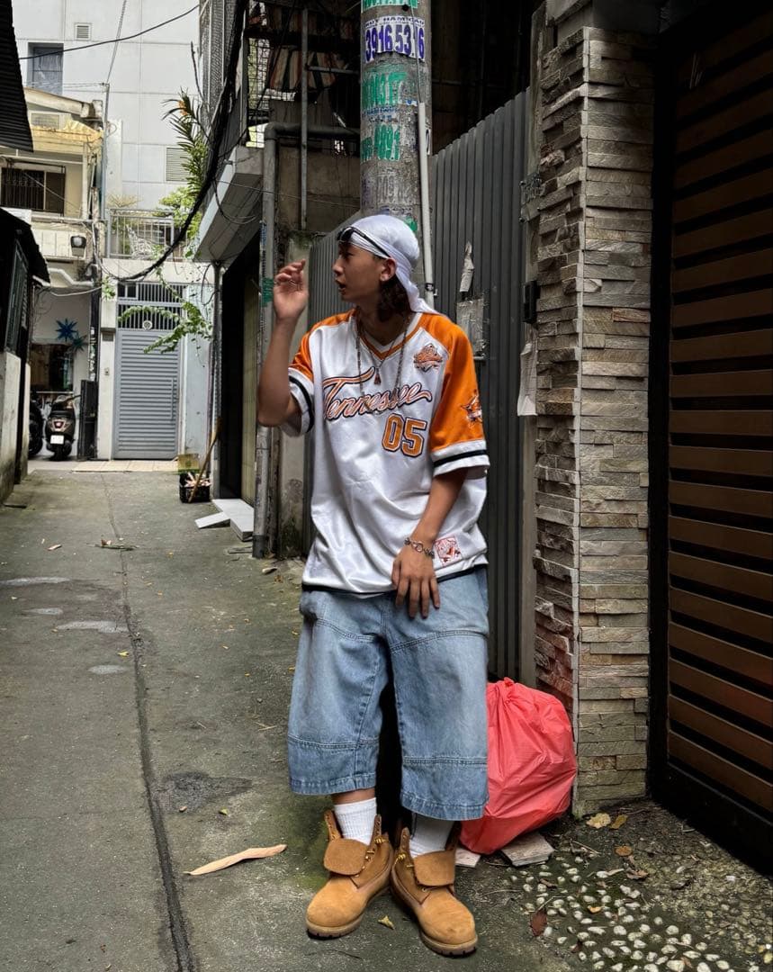 90s FUBU ゲームシャツ シティシリーズ hiphop bboy B系