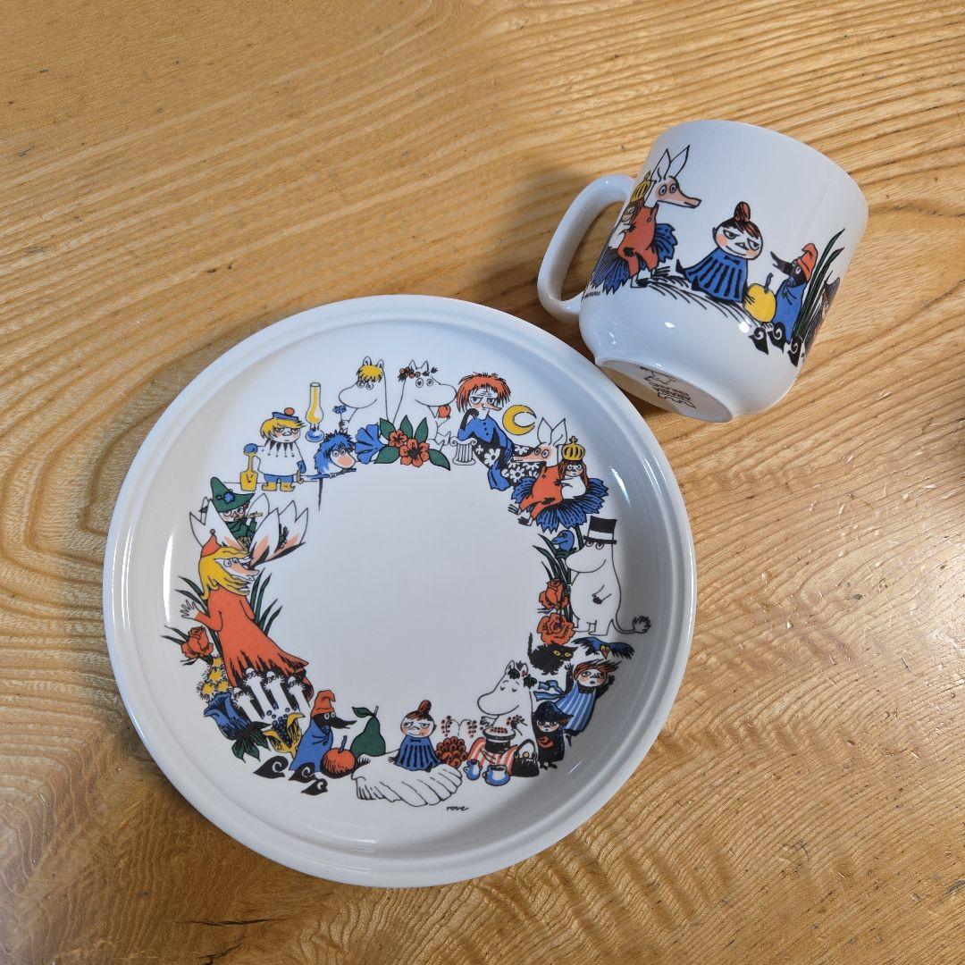 廃盤‼レア‼【極美品】アラビア ARABIA ムーミン　チルドレンセット