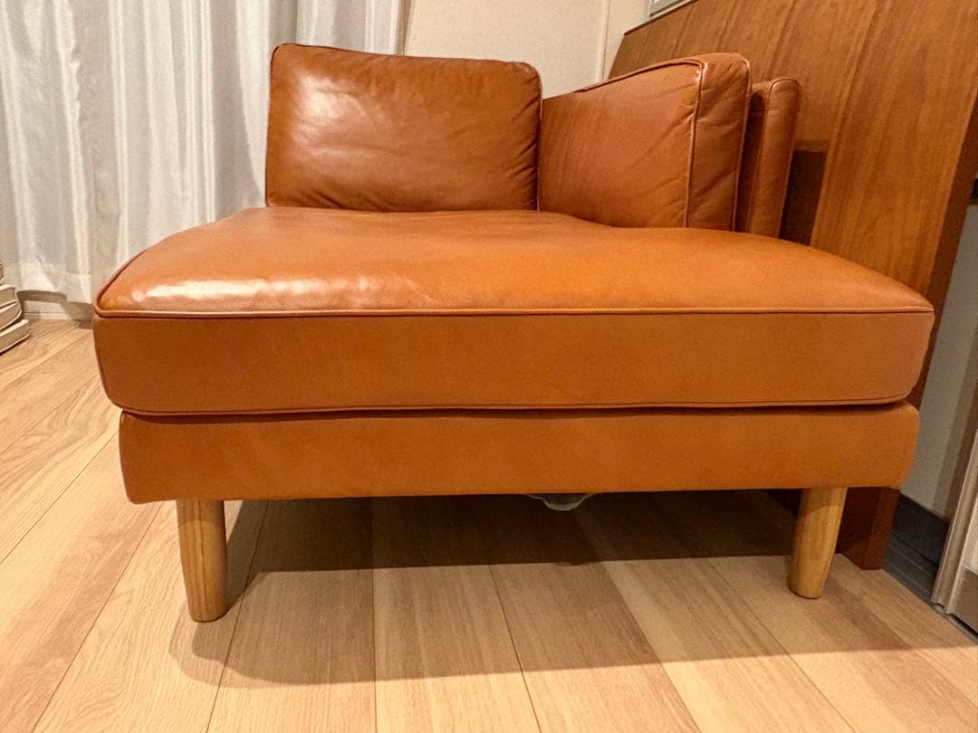 Five by five レザーソファ actus アクタス