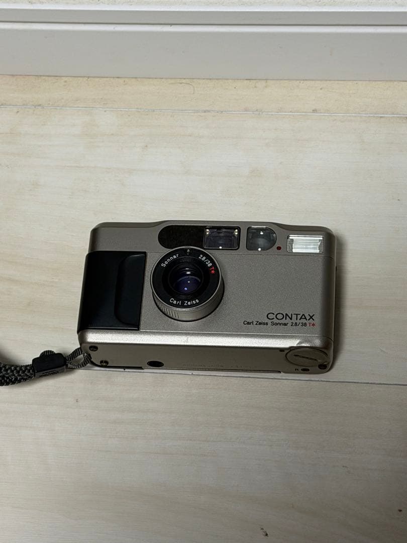 最終値下げ！美品　contax t2 チタンクローム