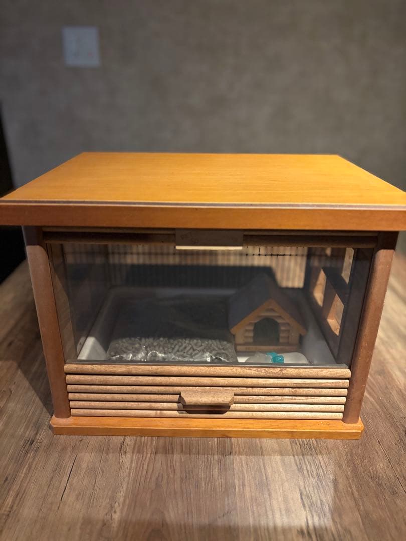 サカイペット産業木製窓付き小動物ケージ(旧タイプ)