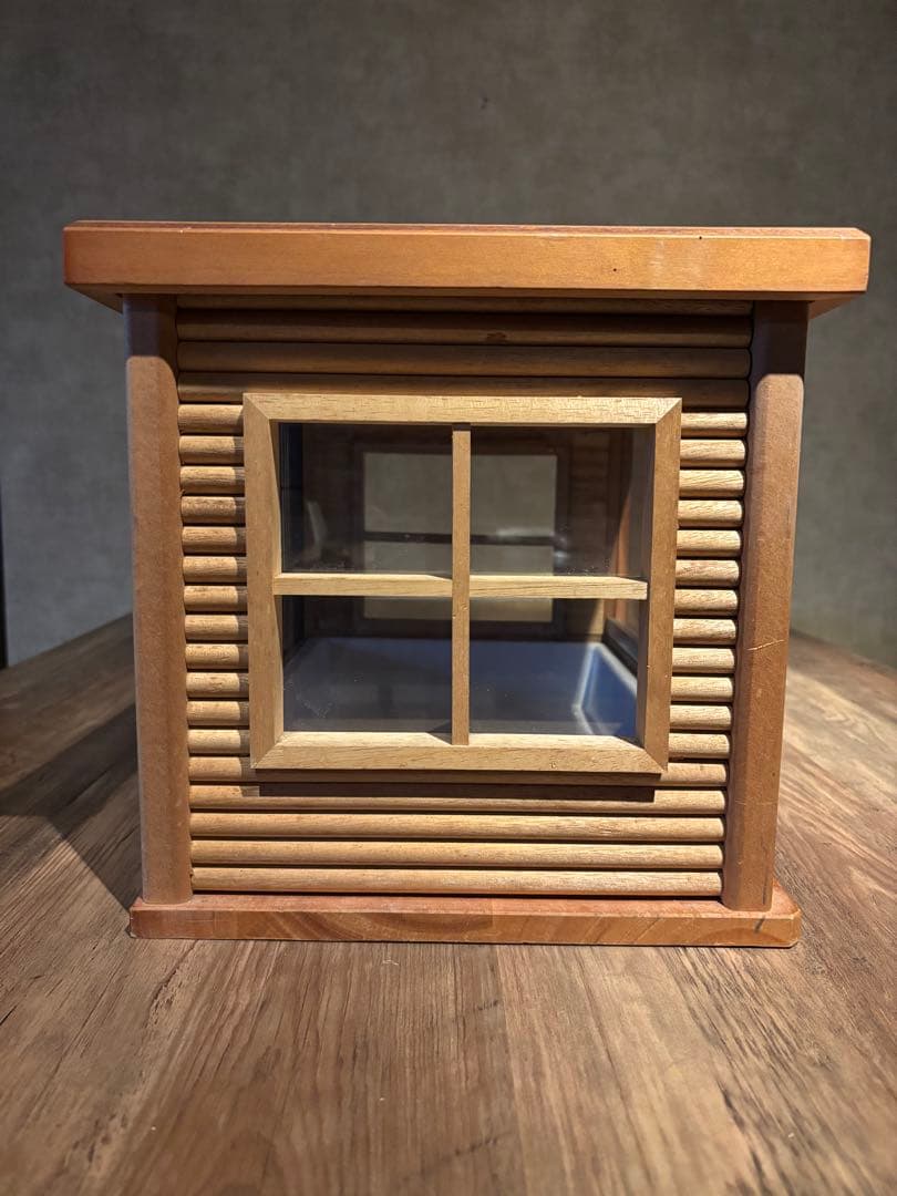 サカイペット産業木製窓付き小動物ケージ(旧タイプ)