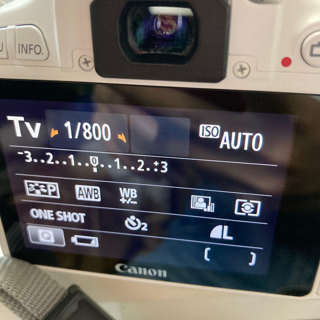 Canon kiss x7 スマホに転送 一眼レフ ホワイトカラー 動作確認済み