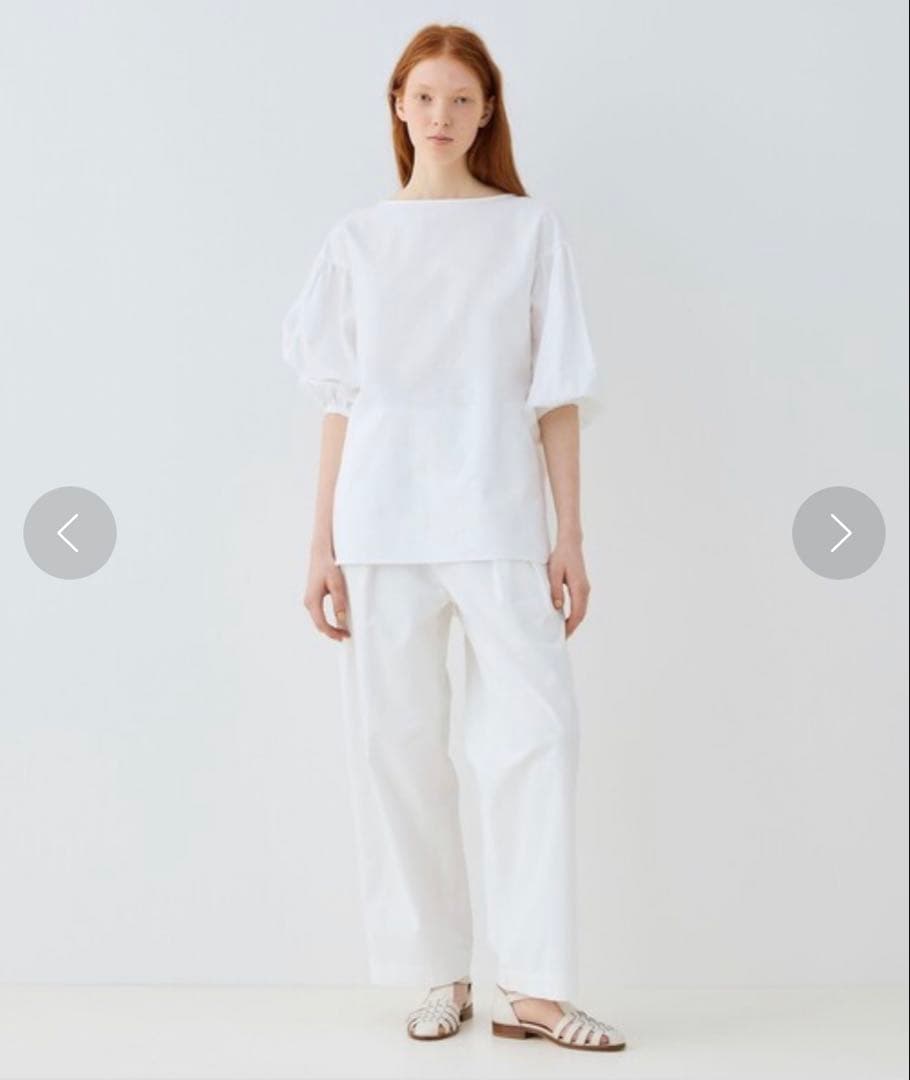 【定価2.9万/25ss】GALERIE VIE ブラウス