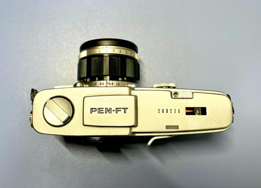 完動超美品OLYMPUS PEN FT ・ZUIKO 40mm F1.4・作例有