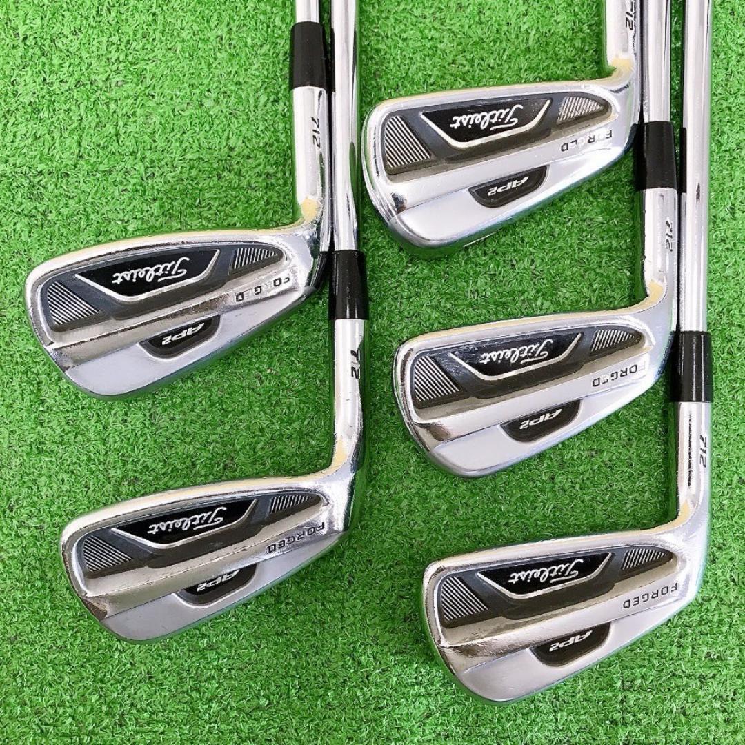 ソ13★レフティ タイトリスト AP2 712 FORGED 5本アイアンセット