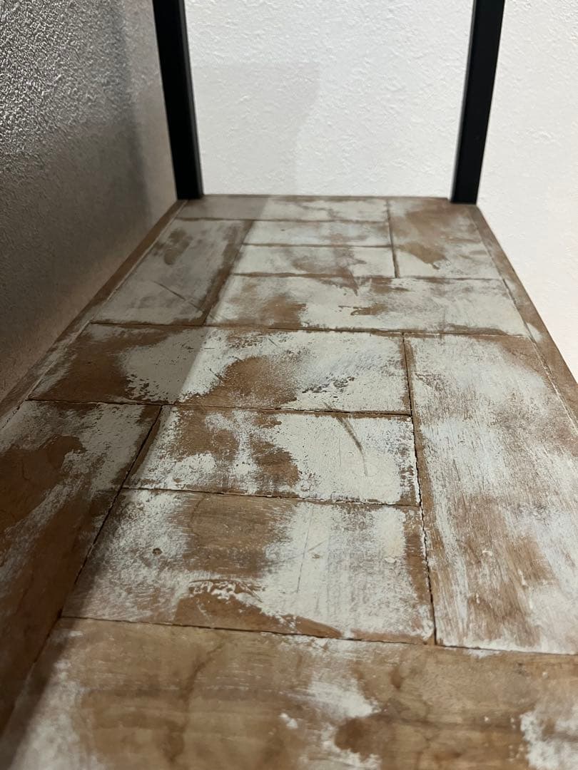 木製3段ラック・アンティークヴィンテージスタイル